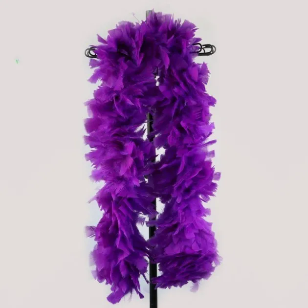 Turkije Feather Strip Sjaal Boa