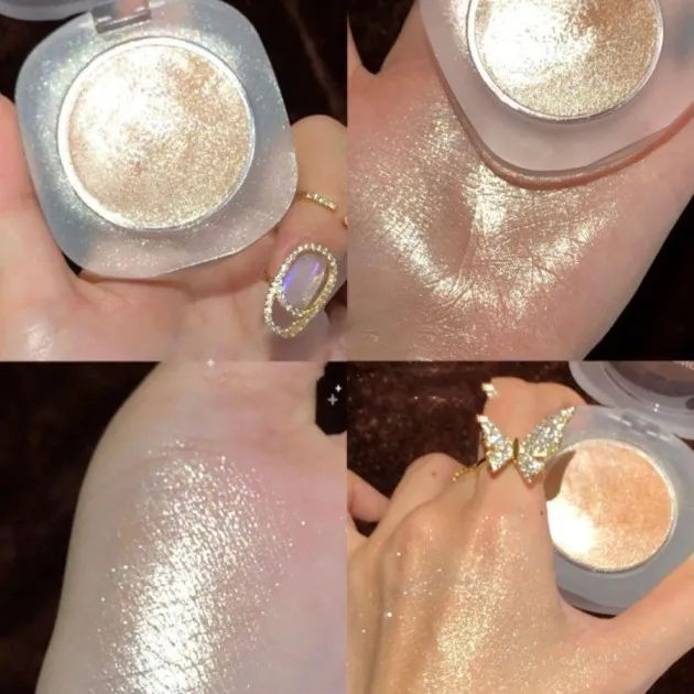 Diamond Glitter Highlighter Makeup Gel Cara y cuerpo Brighten Glitter Maquillaje de contorno natural